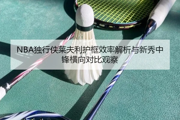 NBA独行侠莱夫利护框效率解析与新秀中锋横向对比观察