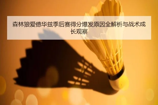 森林狼爱德华兹季后赛得分爆发原因全解析与战术成长观察